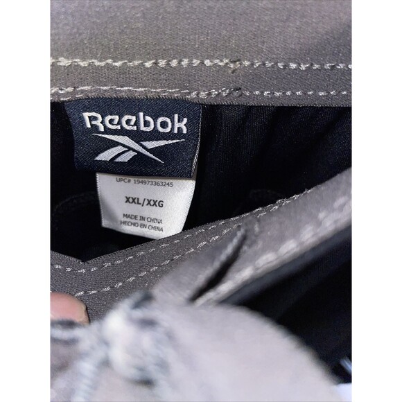 Reebok Athletic Shorts Women's Size XXL Black Drawstring Waist 36 Inseam 8 R 13 - Picture 2 of 12